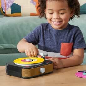 Fisher-Price Gramofon Malucha Interaktywna zabawka muzyczna, polska wersja językowa