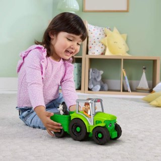 Fisher-Price Little People Traktor Muzyczny pojazd do zabawy i popychania JGX12 WB2