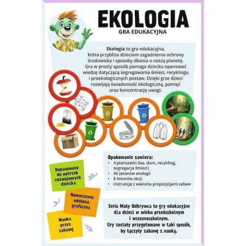 GRA MALY ODKRYWCA EKOLOGIA RODZINA TREFLIKOW P12