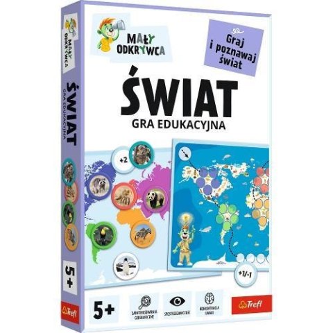 GRA MALY ODKRYWCA SWIAT RODZINA TREFLI TREFL P12