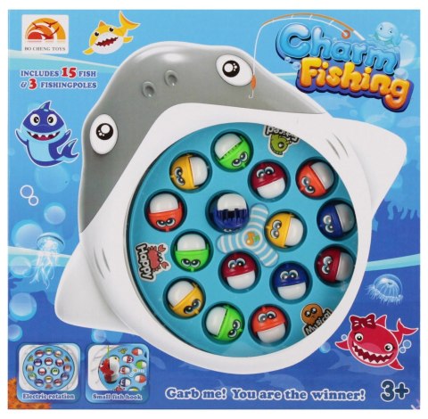 Gra Rybki magnetyczne Rekin MEGA CREATIVE 573942