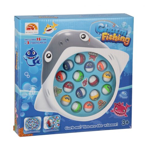 Gra Rybki magnetyczne Rekin MEGA CREATIVE 573942