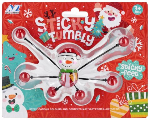 Gra Spadający Bałwanek po szybie MEGA CREATIVE 572624