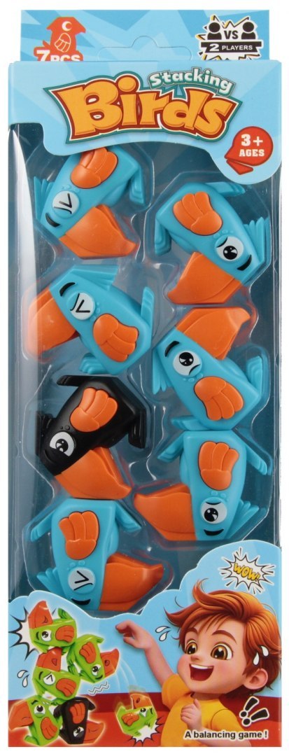 Gra Wieża Balans Ptaszki MEGA CREATIVE 573938