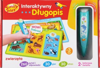 Gra interaktywna Długopis B/O Zwierzęta SMILY PLAY SP98304AN