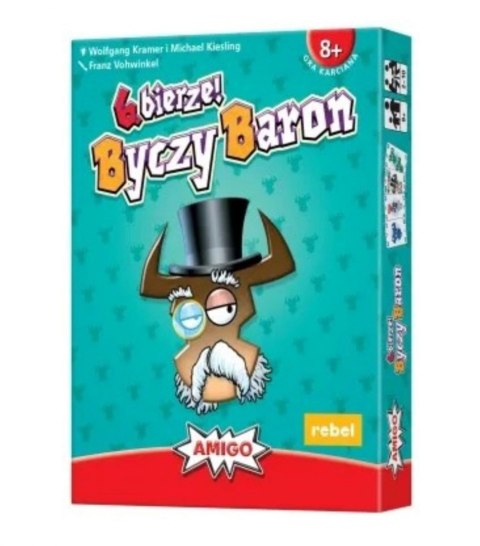 Gra karciana 6 bierze i Byczy Baron Kebab REBEL 790590