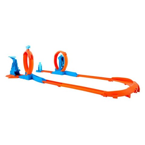 Hot Wheels Track Creator Tor Trzy pętle Zestaw JDW39 PUD2
