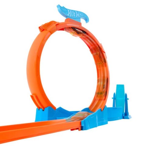 Hot Wheels Track Creator Tor Trzy pętle Zestaw JDW39 PUD2