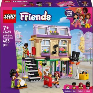 Klocki konstrukcyjne Friends Sklep Muzyczny LEGO 42653