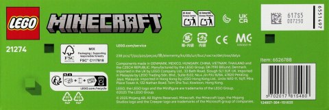 Klocki konstrukcyjne LEGO 21274 Minecraft Strażak 21274