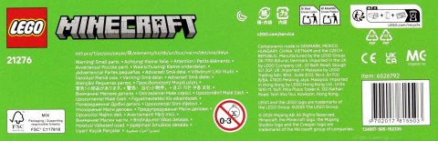 Klocki konstrukcyjne LEGO Minecraft Creeper 21276