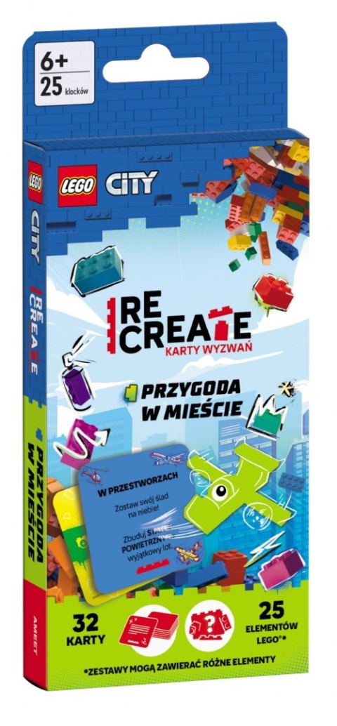 LEGO Recreate. Karty Wyzwań. Przygoda w mieście
