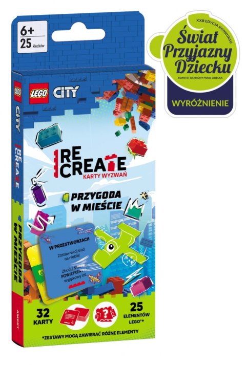 LEGO Recreate. Karty Wyzwań. Przygoda w mieście