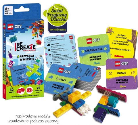 LEGO Recreate. Karty Wyzwań. Przygoda w mieście