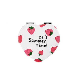 Lusterko kieszonkowe Serce 8 cm MEGA CREATIVE 572737