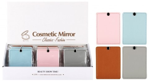 Lusterko kieszonkowe pastelowe MEGA CREATIVE 572735