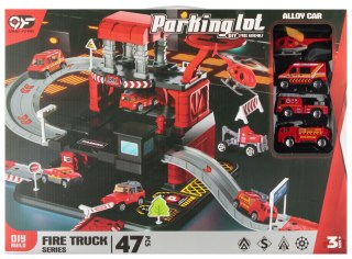 Parking Straż Pożarna metal z akcesoriami MEGA CREATIVE 573970