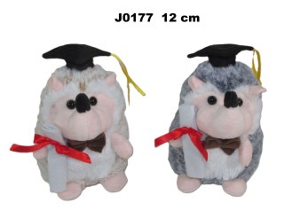 PLUSZAK JEZ 12CM STUDENT SIEDZACY SA