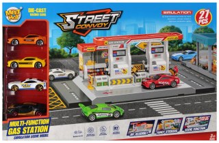 Parking Stacja Benzynowa z akcesoriami MEGA CREATIVE 573969