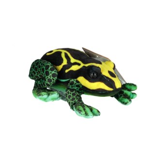 Pluszak Żaba 13cm czar/żółta BEPPE 14119 BS