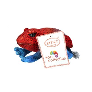 Pluszak Żaba 13cm czerwona BEPPE 14117
