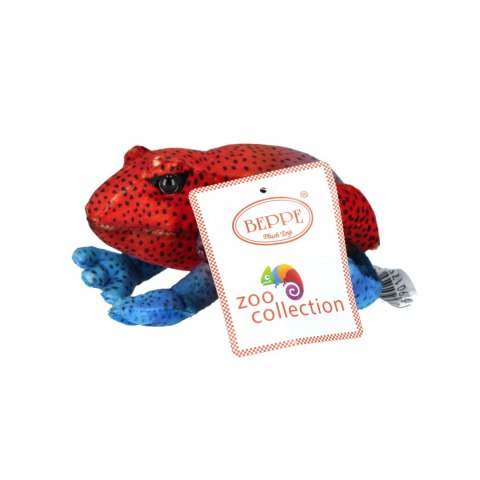 Pluszak Żaba 13cm czerwona BEPPE 14117