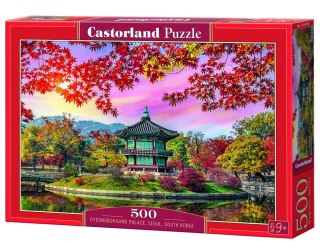 Puzzle 500 el. Gyeongbokgung Palace, Seoul, South Korea CASTORLAND B-54138