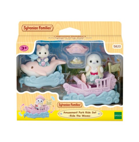 Sylvanian Families 5820 Morskie pojazdy i figurki maluszków w parku rozrywki