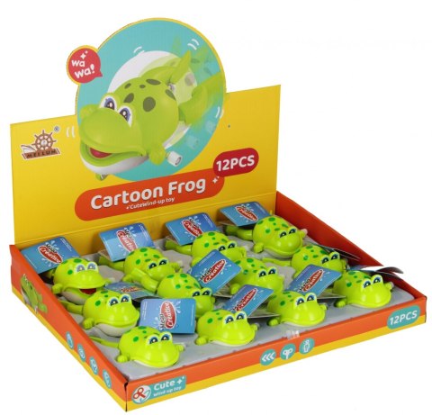 Zabawka nakręcana 11 cm Żabka MEGA CREATIVE 574052