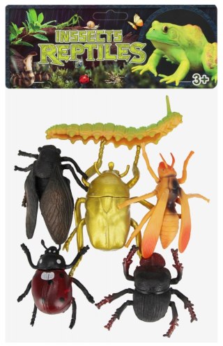 Zwierzęta Insekty 6 szt. mix MEGA CREATIVE 574075