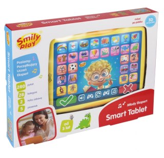 Zabawka edukacyjna tablet B/0 36x5/x27 ekspert SMILY PLAY SP98302AN