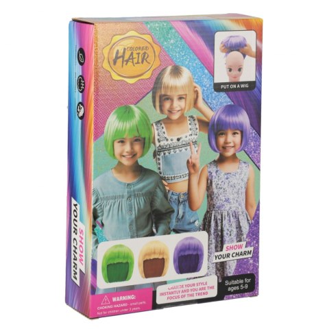 Zestaw piękności Peruka z akcesoriami MEGA CREATIVE 572173