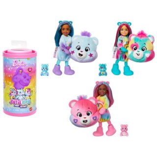 Barbie Cutie Reveal Chelsea Lalka Troskliwe Misie Seria 2 Zestaw z małą lalką w kostiumie