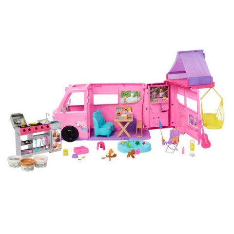 Barbie Dreamcamper Kamper Marzeń Pojazd Zestaw