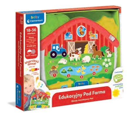 Clementoni Edukacyjny Pad Farma 50386 WB6