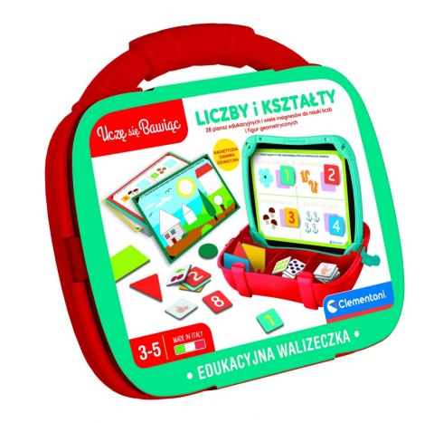Clementoni Gra Edukacyjna Walizeczka Kształty Liczby 50392