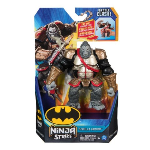 DC Comics, Batman Battle Clash Figurka akcji Batman Ninja Strike Gorilla Grodd 15 cm z 2 akces AST 6072755 4