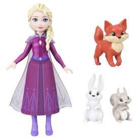 Disney Frozen Kraina Lodu Zimowy domek zwierzątek JFG28 P2