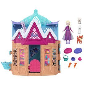 Disney Frozen Kraina Lodu Zimowy domek zwierzątek JFG28 P2