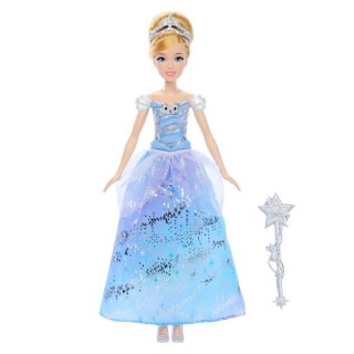 Disney Princess Księżniczka Disneya Kopciuszek Magiczna suknia balowa Lalka z funkcją