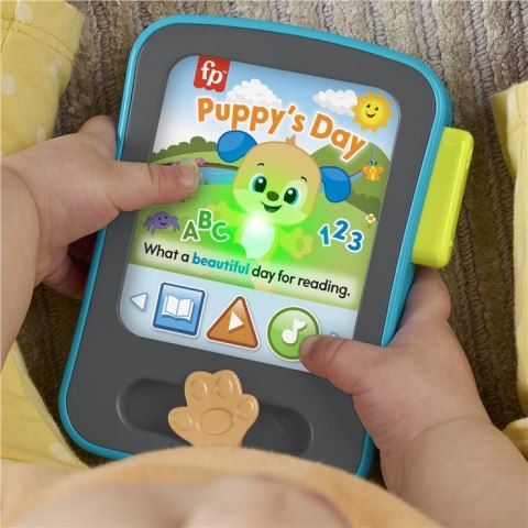 Fisher-Price Ucz się i śmiej Czytnik Szczeniaczka Uczniaczka JGX03