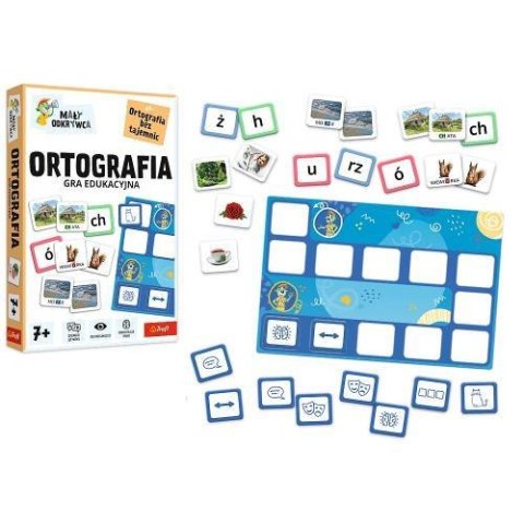 GRA MALY ODKRYWCA ORTOGRAFIA TREFL PUD12