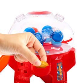Hot Wheels City Sklepik Guma balonowa i metalowy samochód w kształcie pączka