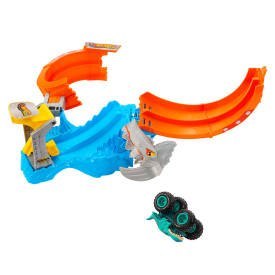 Hot Wheels Monster Trucks Pętla rekina Tor z kraksą JFR08