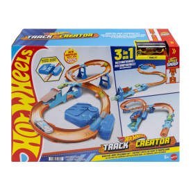 Hot Wheels Track Creator Tor Super skok Zestaw z napędem JDB49