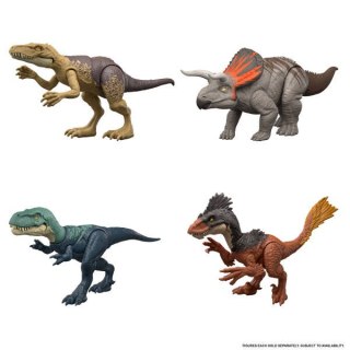 Jurassic World Atakujący dinozaur Figurka do ustawiania z funkcją ataku asortyment JGB77 WB6