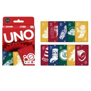 Karty UNO Mattel 80-lecie Gra karciana