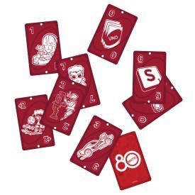 Karty UNO Mattel 80-lecie Gra karciana