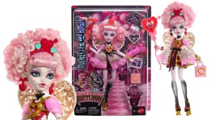 Monster High Straszysłodkie urodziny Cupid Asteria Lalka JBG77 WB4