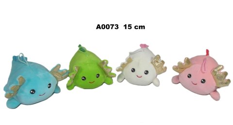 PLUSZAK AKSOLOTL 15CM 4KOL SA